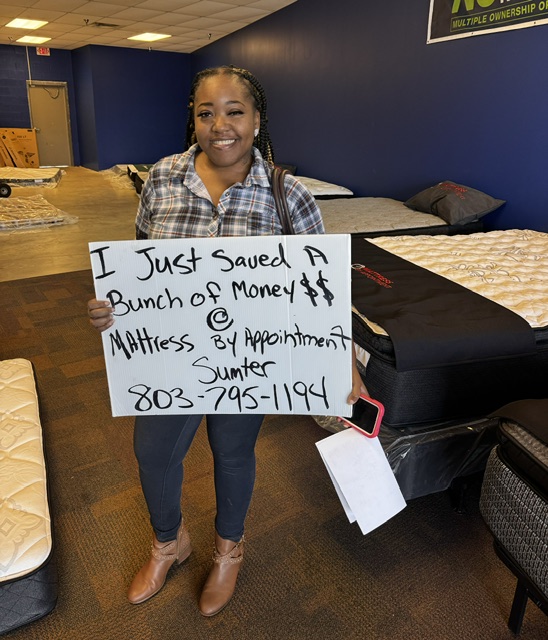 Sumter customer savings